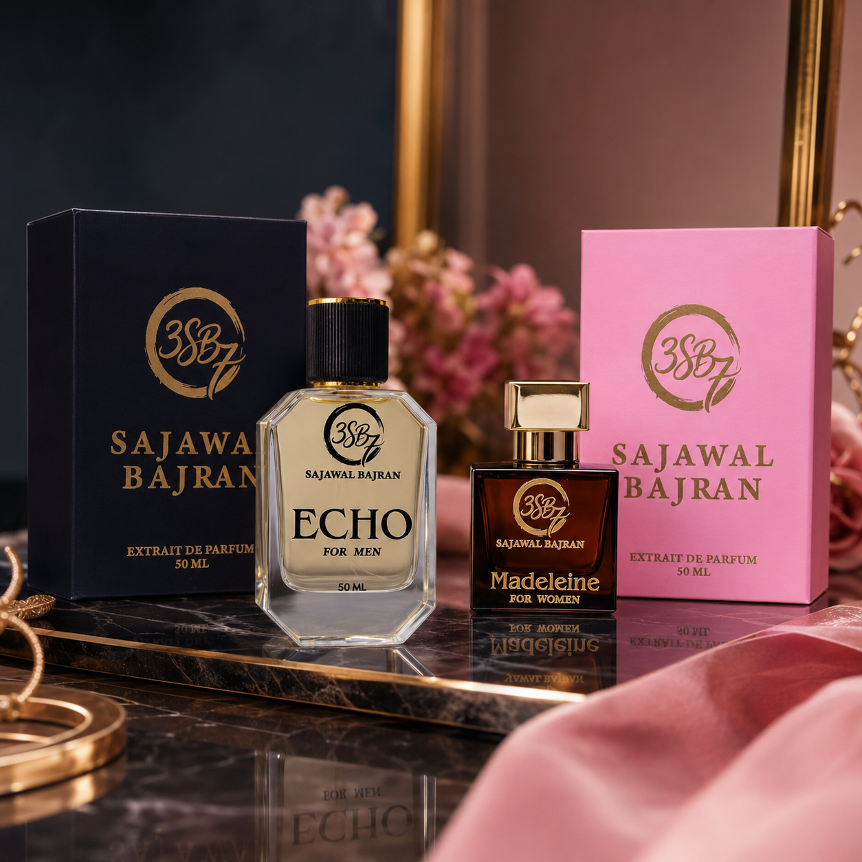 Sajawal Bajran Pack of 2 Couple Perfumes